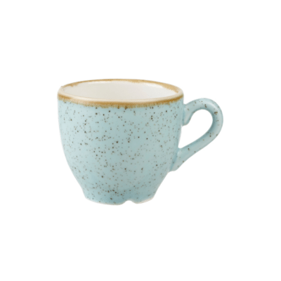 Churchill Stonecast Espresso Cups Duck Egg Blue Cl Oz Qty