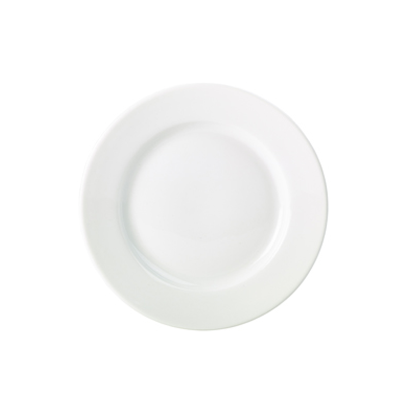 RGW Classic Winged Plate 27cm White - Case Qty 6