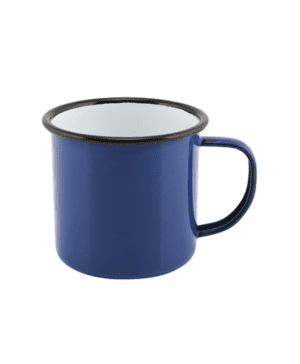 Enamel Mug Blue 36cl / 12.5oz - Case Qty 1