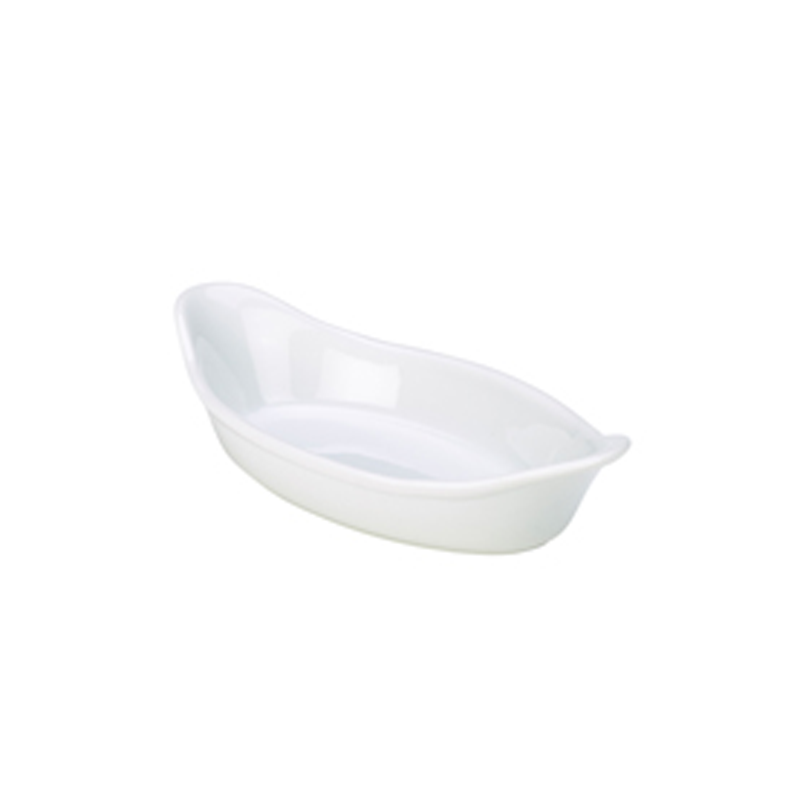 RGW Oval Eared Dish 16.5cm/6.5" - 13cl/4.5oz White - Case Qty 6