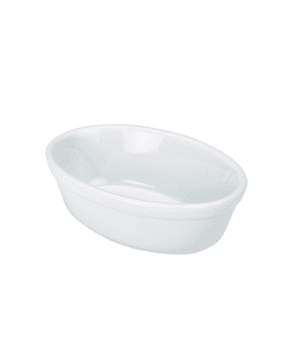 RGW Oval Pie Dish 14 x 10 x 4cm White - Case Qty 12