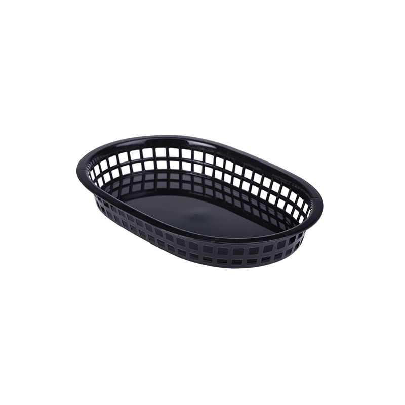 Fast Food Basket Black 27.5 x 17.5cm - Case Qty 6