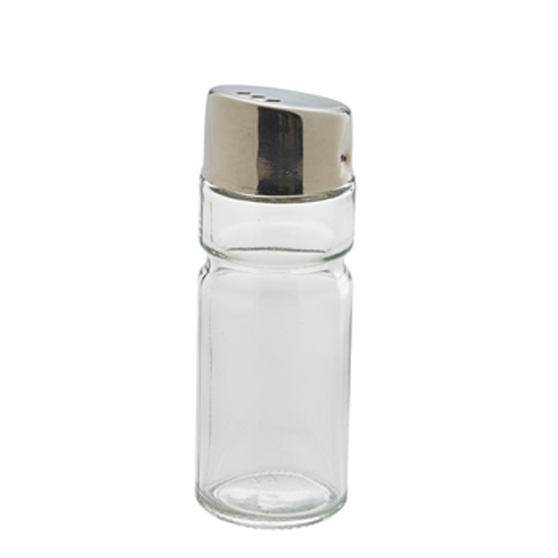 Salt/Pepper Glass Pot - Case Qty 1