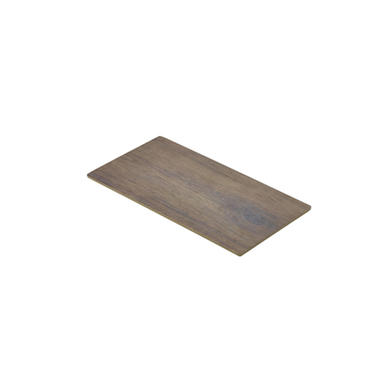 Wood Effect Melamine Platter GN 1/3 32.5 x 17.5cm - Case Qty 1