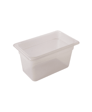 1/9 Polypropylene Gastronorm Pan 100mm Clear - Case Qty 1