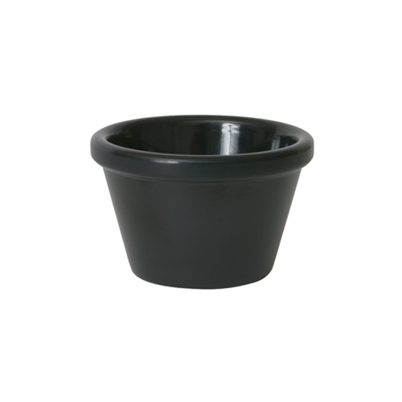 Ramekin 2oz Smooth Black 73x35mm - Case Qty 1