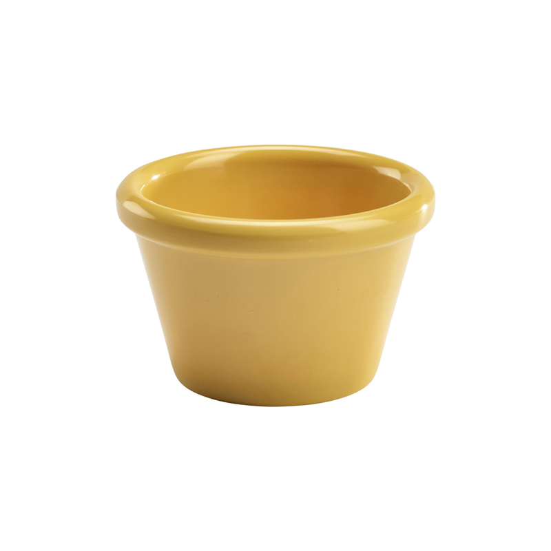 Ramekin 3oz Smooth Yellow - Case Qty 1