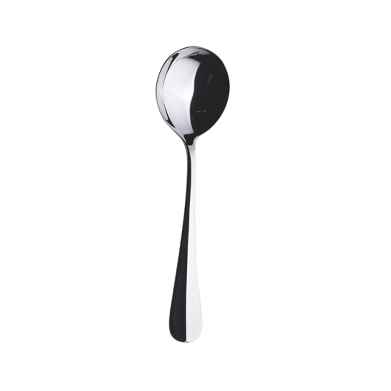 Genware Baguette Soup Spoon 18/0 (12's) - Case Qty 1