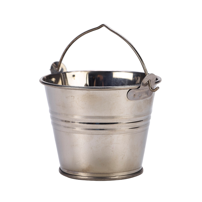 St/Steel Serving Bucket 7cm (d) 4oz - Case Qty 1