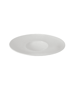 Gourmet Shallow Bowl with Wide Oval Rim 30 x 26cm - Case Qty 3