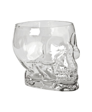 Glass Tiki Skull Large 1.5lt 53oz  CASE QTY 8