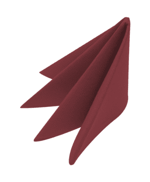 Swantex 40cm Swansoft Burgundy Napkins QTY 500