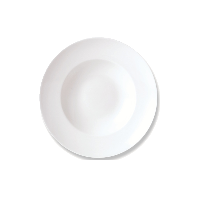 Simplicity White Bowl Nouveau 30cm 11 3 / 4  - CASE QTY - 6