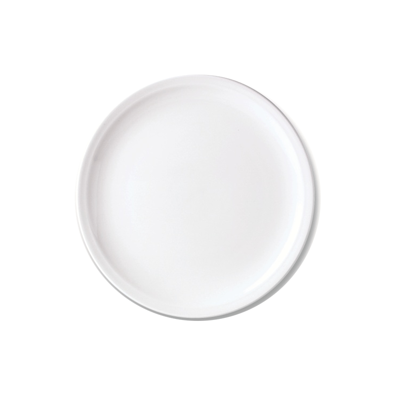 Simplicity White Plate Cresta 25.5cm 10  - CASE QTY - 24