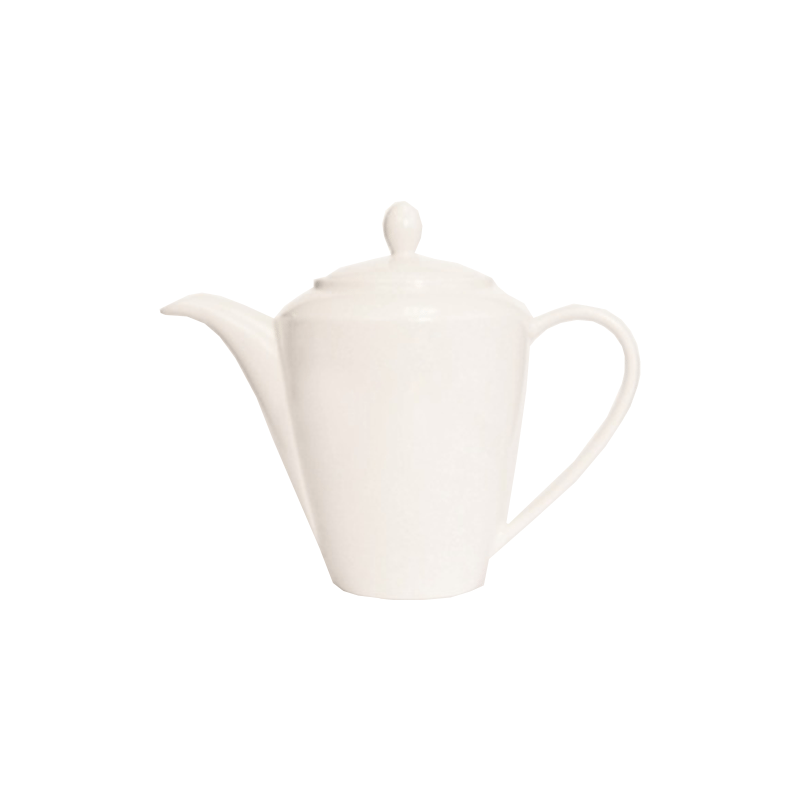 Simplicity White Coffee Pot  Harmony 85.25cl 30oz L2 - CASE QTY - 6