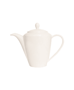 Simplicity White Coffee Pot  Harmony 31cl 11oz L4 - CASE QTY - 6