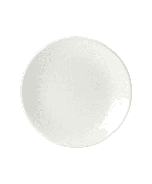 Monaco White Plate contour 15.25cm 6  - CASE QTY - 36