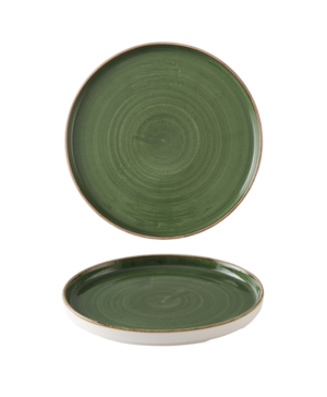 Churchill China Stonecast Sorrel Green Walled   260mm 10¼"   - Case Qty - 6