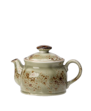 Steelite International Craft Green Club Teapot / 425ml 15oz     - Case Qty - 6