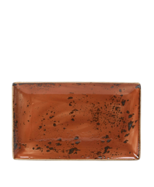 Steelite International Craft Terracotta Rectangle One   270 x 167.5mm 10⅝" x 6½"   - Case Qty - 6