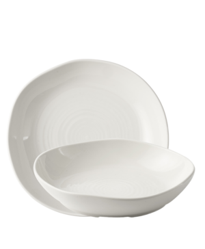 Churchill China Envisage Natural White Organic Deep Bowl   250mm 10"   - Case Qty - 6