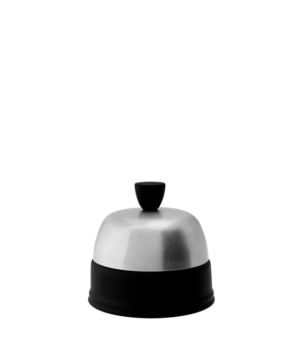 Degrenne Salam Black Lidded (Brushed Stainless Steel) 280ml 9⅘oz     - Case Qty - 1