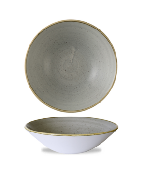 Churchill China Stonecast Peppercorn Grey Deep Coupe   196mm 7¾"   - Case Qty - 6