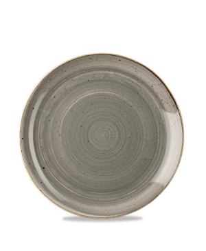 Churchill China Stonecast Peppercorn Grey Coupe   260mm 10¼"   - Case Qty - 12