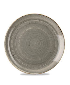 Churchill China Stonecast Peppercorn Grey Coupe   288mm 11¼"   - Case Qty - 12