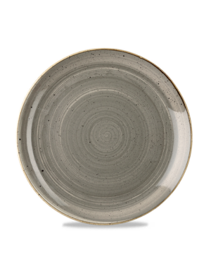 Churchill China Stonecast Peppercorn Grey Coupe   275mm 10⅞"   - Case Qty - 12