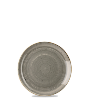 Churchill China Stonecast Peppercorn Grey Coupe   165mm 6½"   - Case Qty - 12