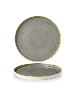 Churchill China Stonecast Peppercorn Grey Walled   210mm 8¼"   - Case Qty - 6