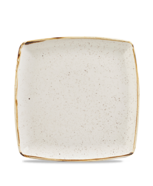 Churchill China Stonecast Barley White Deep Square   268mm 10½"   - Case Qty - 6