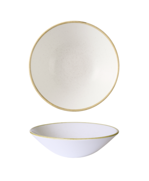 Churchill China Stonecast Barley White Deep Coupe   222mm 8¾"   - Case Qty - 6