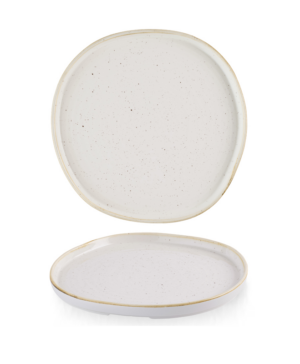 Churchill China Stonecast Barley White Organic Walled   255mm 10"   - Case Qty - 6