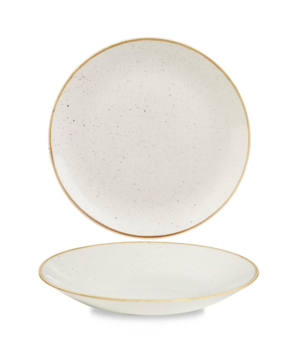 Churchill China Stonecast Barley White Deep Coupe   255mm 10"   - Case Qty - 12