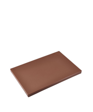 Genware Cutting Boards Low Density (Brown)   457 x 305 x 25mm 18 x 12 x 1"   - Case Qty - 1