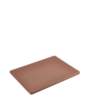 Genware Cutting Boards Low Density (Brown)   457 x 305 x 12mm 18 x 12 x ½"   - Case Qty - 1