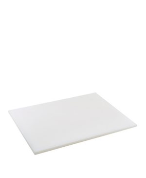 Genware Cutting Boards High Density (White)   610 x 457 x 19mm 18 x 24 x ¾"   - Case Qty - 1