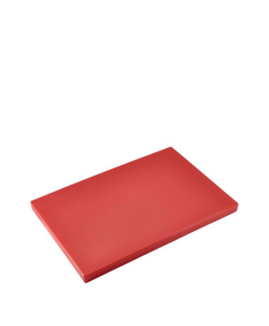 Genware Cutting Boards Low Density (Red)   457 x 305 x 25mm 18 x 12 x 1"   - Case Qty - 1